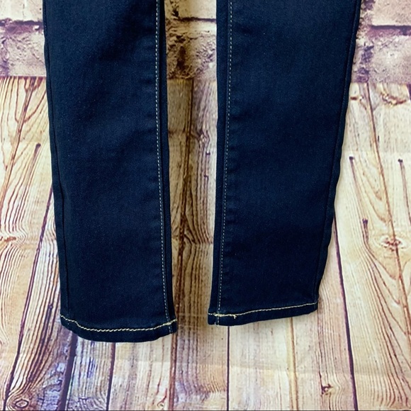 Mudd Girls Dark Wash High Rise Denim Jegging - Picture 6 of 9